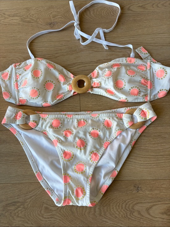 Victoria's Secret Other - Victoria's Secret Bikini with Gold Accents
